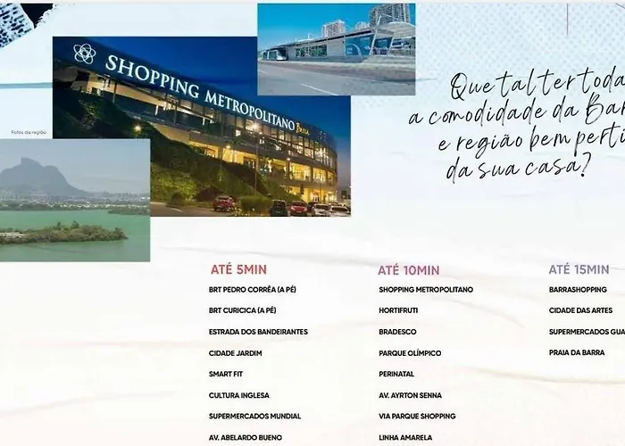 Apto Barra Olímpica Riocentro&Rock in Rio Rio de Janeiro